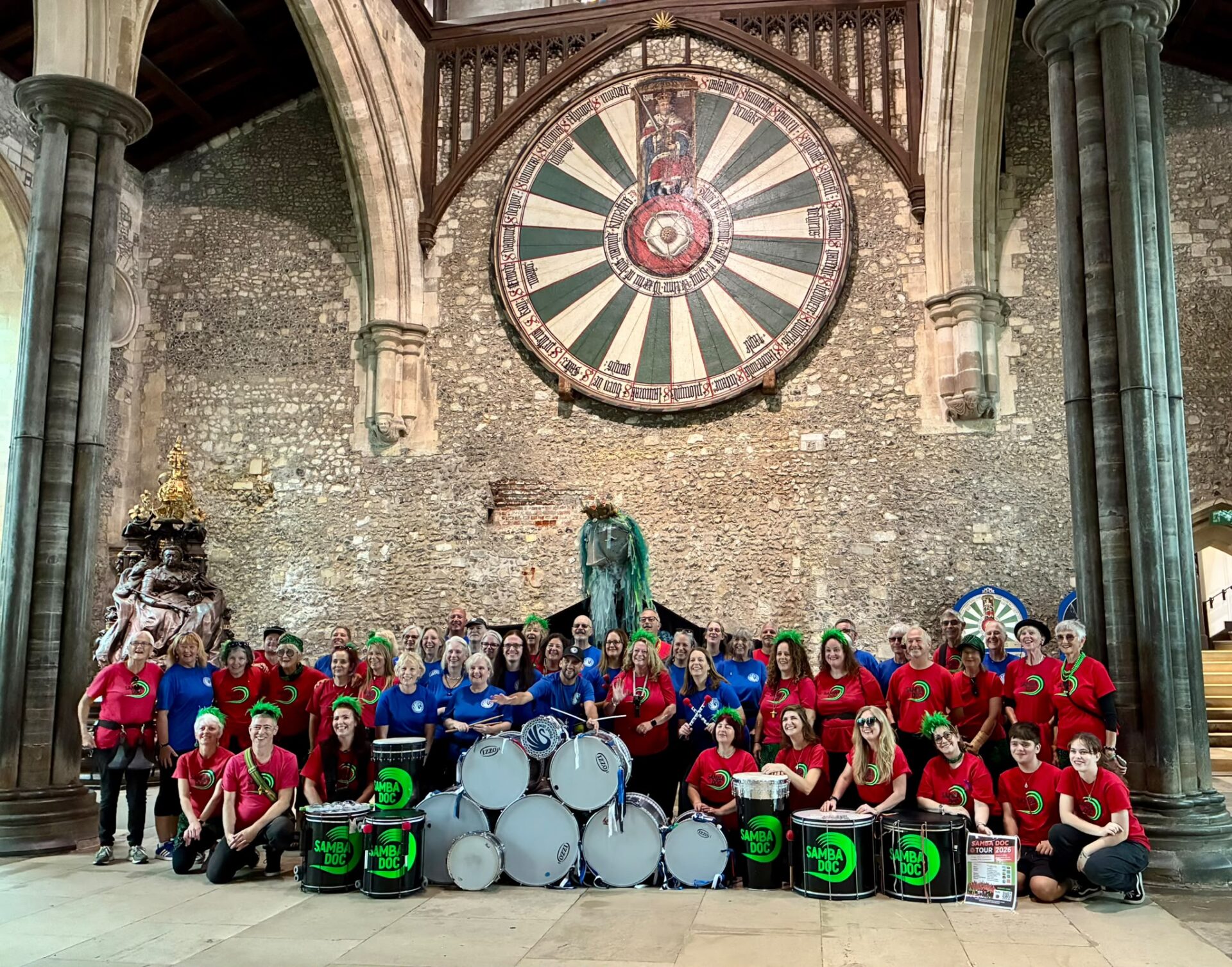 great hall Winchester with Samba Doc